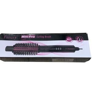 Farery Mini Pro Curling Brush 1 Inch. New‎ Open Box
